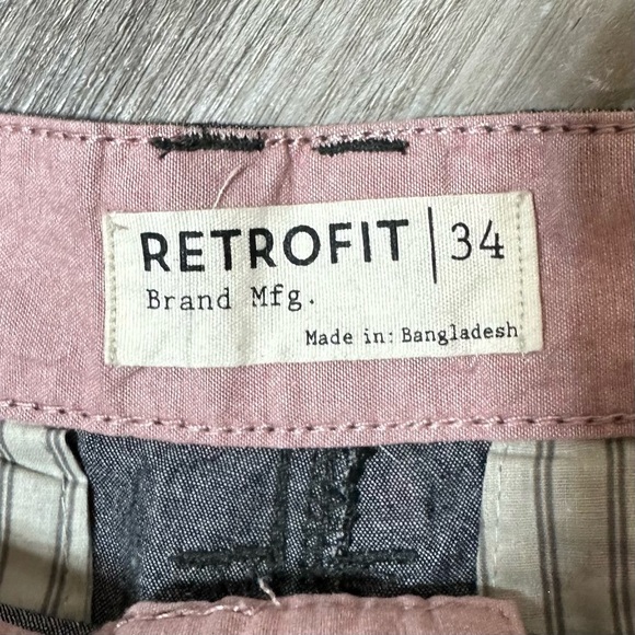 Retrofit Flamingo/Cactus Shorts 34 - Picture 3 of 6